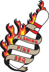 FlamingpinsBBQ:n logo